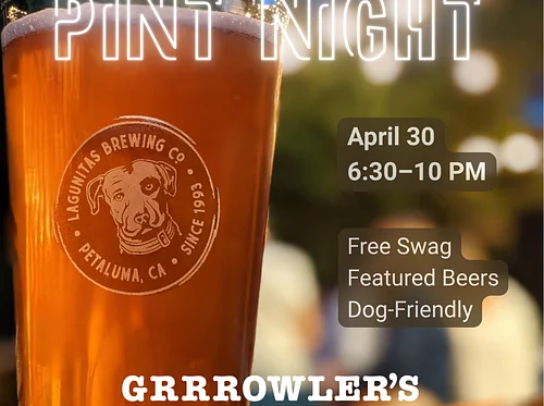 Lagunitas Pint Night at GRRROWLER'S!