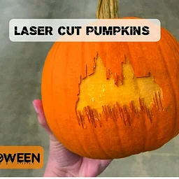 Laser Cut Pumpkins