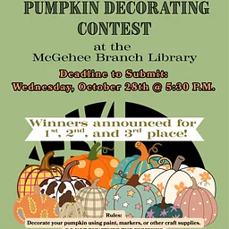 6th Annual Pumpkin Decorating Contest