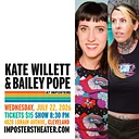 Bailey Pope & Kate Willett @ Imposters