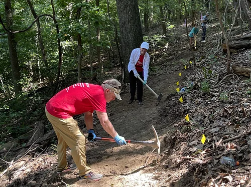 Trail Build: Hickory Cove