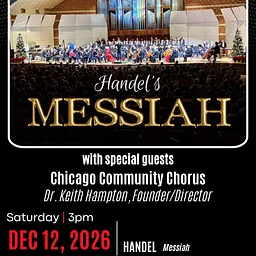 IPO HOLIDAY CONCERT HANDEL’S MESSIAH DECEMBER 12, 2026