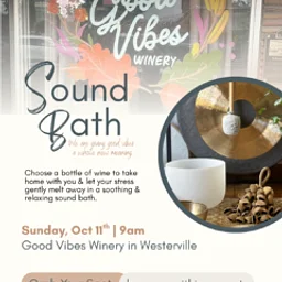 Good Vibes Winery Sound Bath