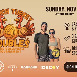 2 Much Turkey 2v2 Sand Volleyball Tournament