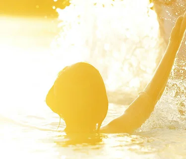 Glow Swim at Sunset Pool