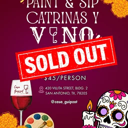 Paint & Sip: Catrinas y Vino 🍷💀🎨