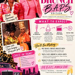 # 👑 Girl Brunch: BAPS movie Edition 🥂