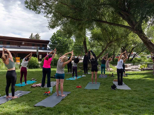 Yoga on the Block