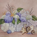Acrylics with Pat Smelkoff: Sea Shell Basket