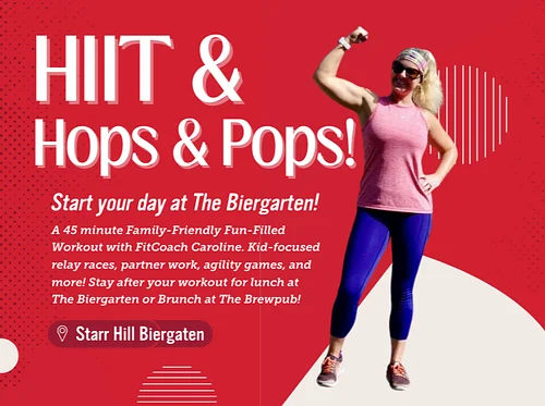 HIIT, Hops & Pops! Free High Intensity Workout Session!