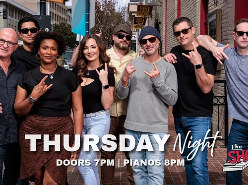 Dueling Pianos San Diego Thursday Night | Live Music at The Shout! House | Performers: James, Dave, Tom