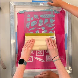 Focus Study: Screen Printing for Ceramics with Alyssa Gorman and Morgan Hooper on Thursday Afternoon