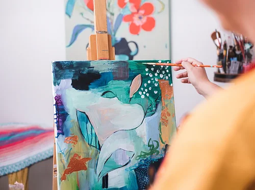 Intuitive Painting at Sierra 2 Center