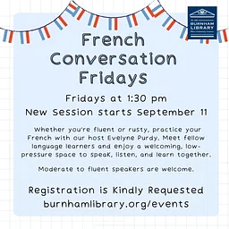 French Conversation Fridays