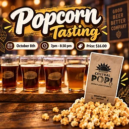 Popcorn & Beer Tasting