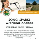 SONG SPARKS w/Friend Andrea