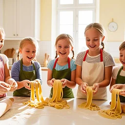 PASTA & GARLIC KNOTS w/ DAVID WILEY, AUGUST 19TH at 4:30PM, $35 PER CHILD