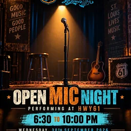 Open Mic Night at HWY61 Roadhouse