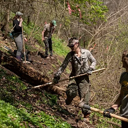 Girty’s Woods: Trail Building (Halloween Edition!)
