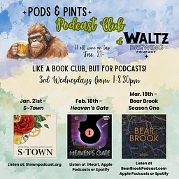 Pods & Pints- Podcast Club