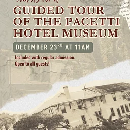 Guided Tour of the Pacetti Hotel Museum