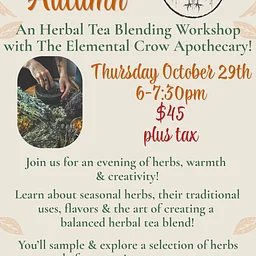 Steeped in Autumn: An Herbal Tea Blending Workshop
