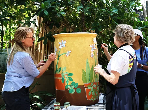 The Art of Painting Nature and Water Conservation