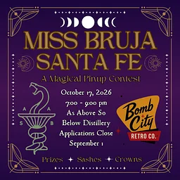 Miss Bruja Santa fe : A Magical Pinup Contest