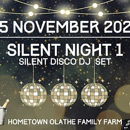 Silent Night 1 a Silent Disco in The Glass House