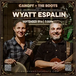 Wyatt Espalin, Appalachian Fiddler LIVE in the Roots underground speakeasy