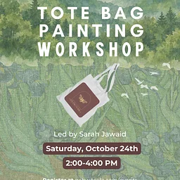Tote Bag Painting Workshop