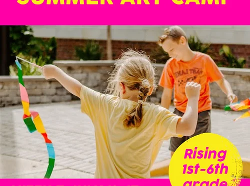 Art Camp! Week 7: July 13- July 17, Afternoon Session: 1pm-4:30pm