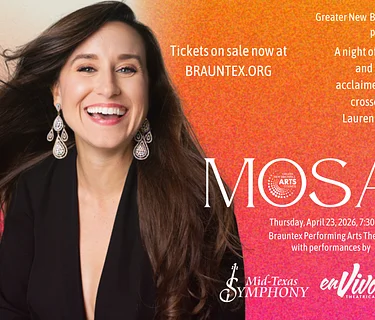 Greater New Braunfels Arts Council presents MOSAIC featuring Lauren Jelencovich