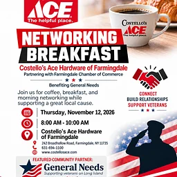 Breakfast Networking at Costello’s Ace Hardware