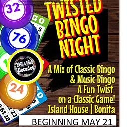 TWISTED BINGO EVERY THURSDAY 7-8:30 PM