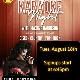Karaoke with Maxine Harrison