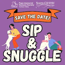 SIP + SNUGGLE w/ Pope Memorial Humane Society