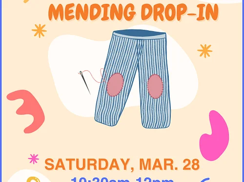 Freeport Community Library: Darn It! Mending Drop-In