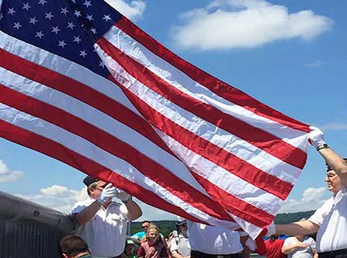 Flag Changing Ceremony