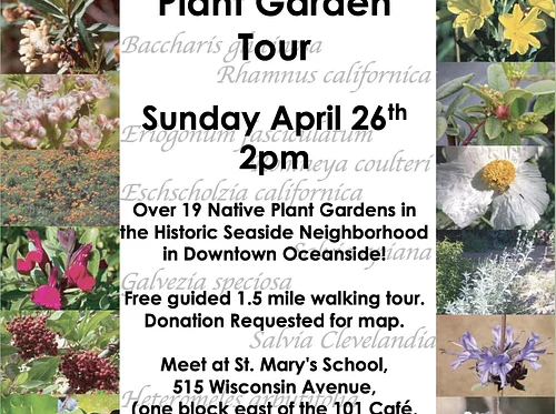22nd Annual California Native Plant Garden Tour
