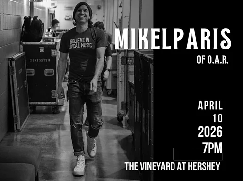 MikelParis of O.A.R. at The Vineyard at Hershey