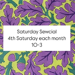 Saturday Sewcial