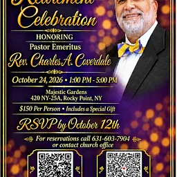 Pastor Emeritus Charles A. Coverdale Retirement Celebration