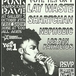 Punk Hardcore Rave to Vote YES on 1!