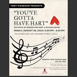 “You’ve Gotta Have Hart” – The Music Of Rogers and Hart: A Musical Revue with Tony Mandour