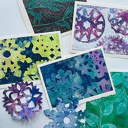 Handmade Greeting Cards with Printmaking Techniques