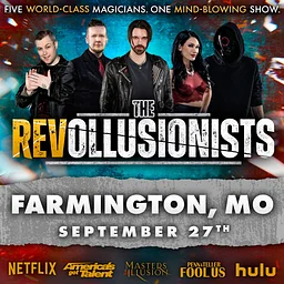 The Revollusionists LIVE in Paragould, Arkansas | Friday, October 30th, 2026 | Historic Collins Theatre | Official Ticket Site