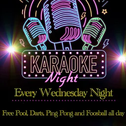 Karaoke night and free pool all day (Copy)