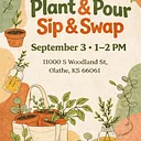 🌿🥂 Plant & Pour – Sip & Swap
