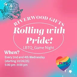 Rolling With Pride: LGBTQ game night at Riverwood Gifts